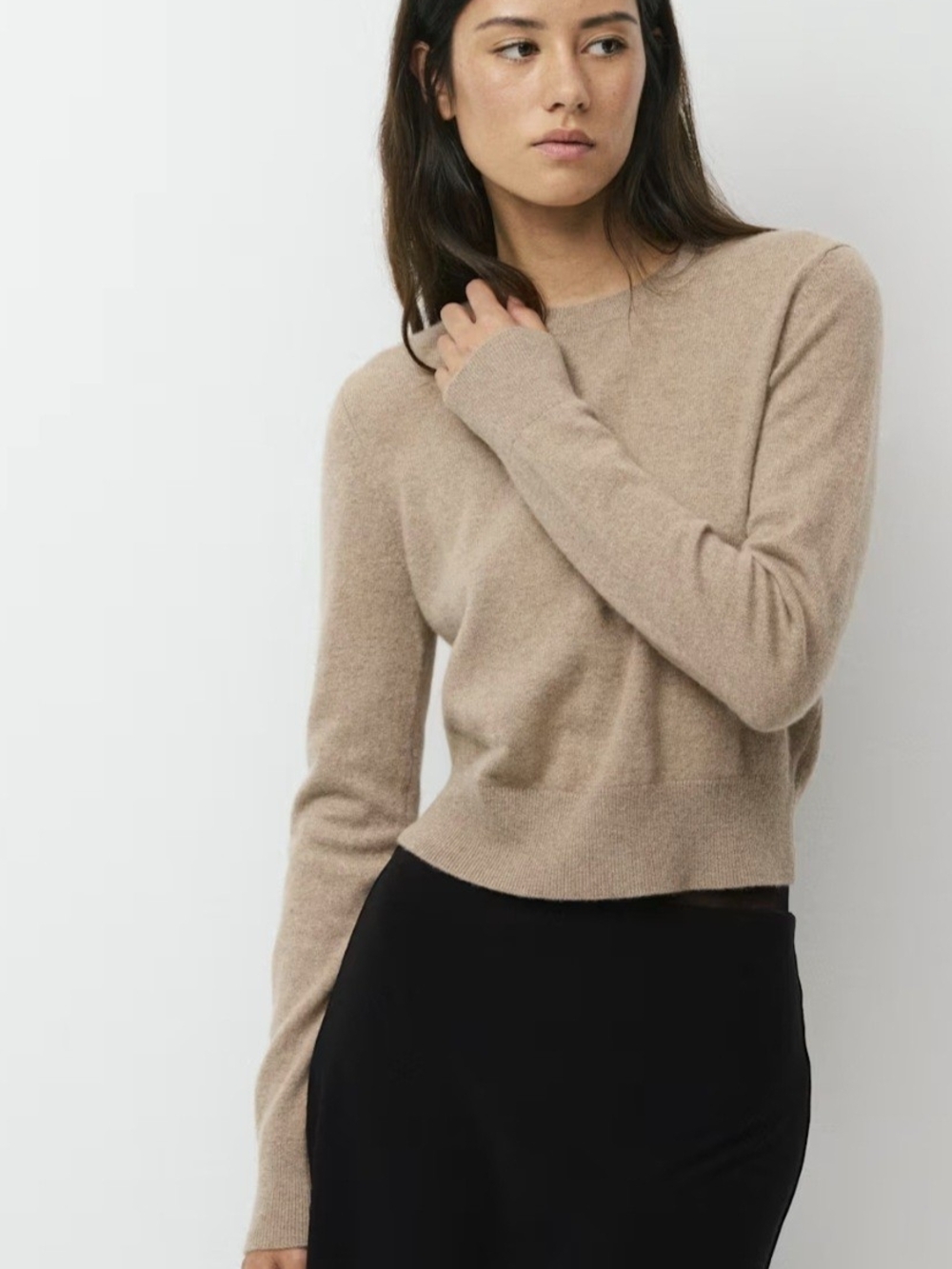 Aritzia Bare Cashmere Showcase Sweater Xxs $148
